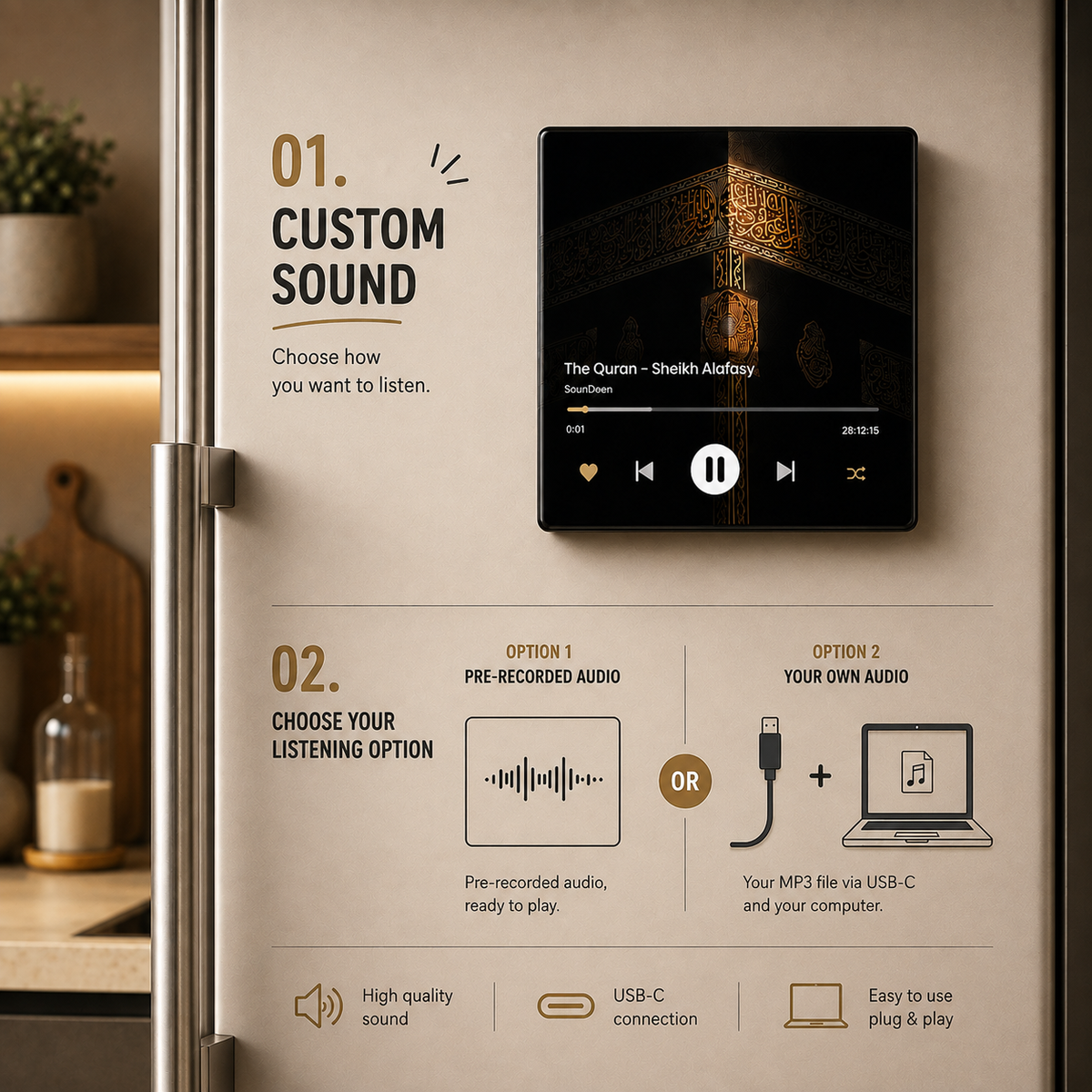 Classic Player — Qur'an audio magnet, view 2