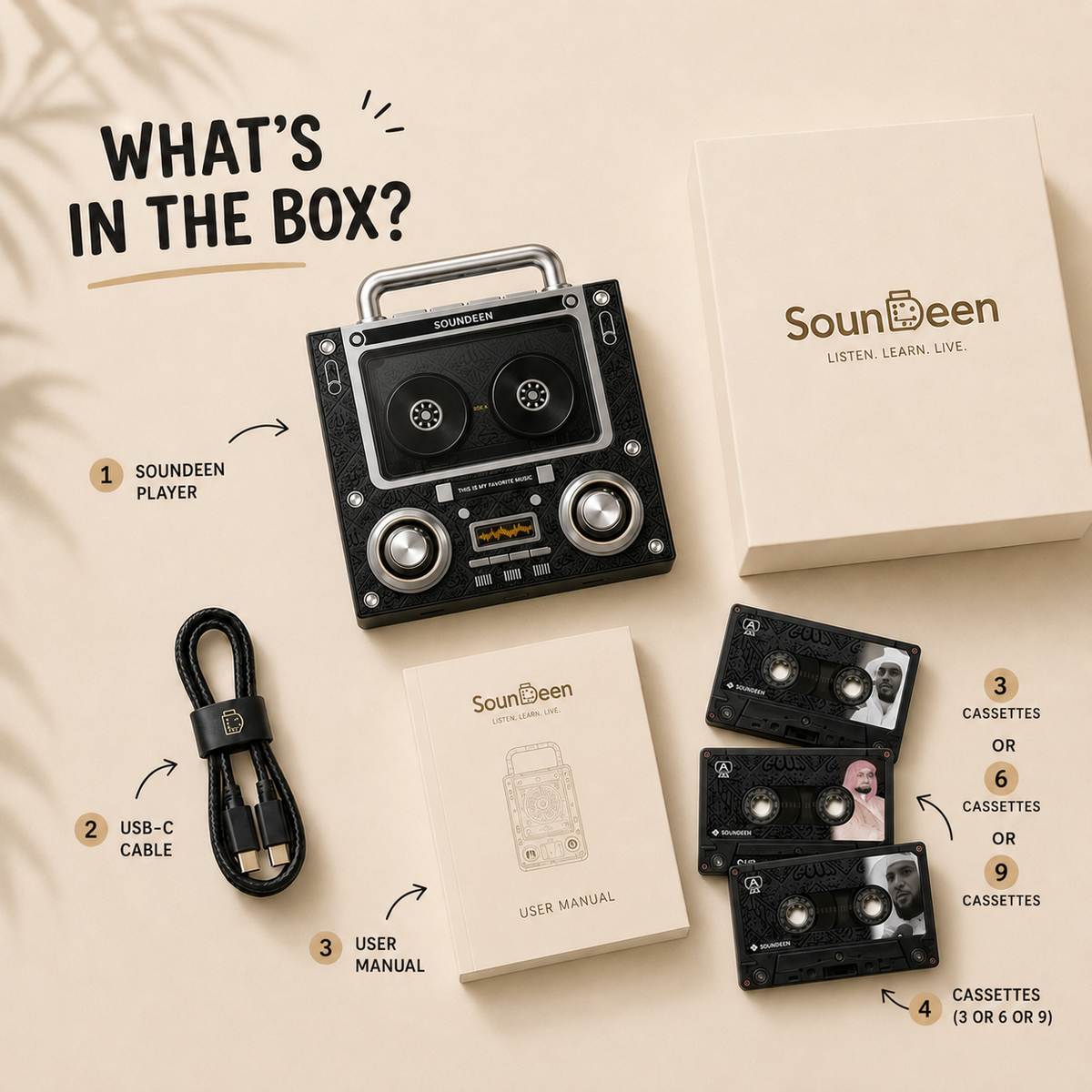 Cassette Player — 3